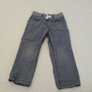 Carter's Boys 2T gray cotton pants